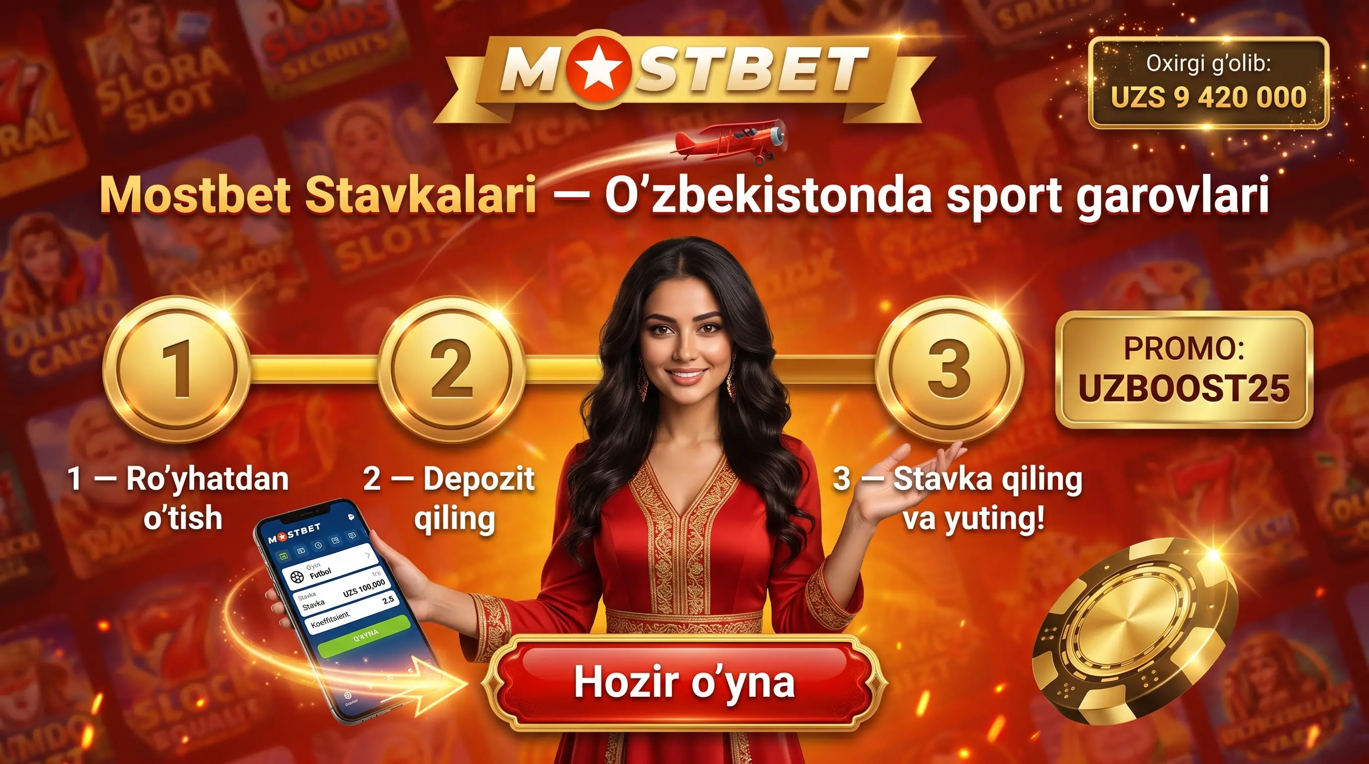 Mostbet stavkalari sport garovlari O'zbekiston